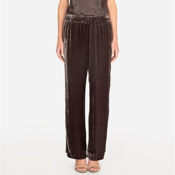 Johnny Was Ravi Wide Leg Velvet Pant - Picture 3 of 15